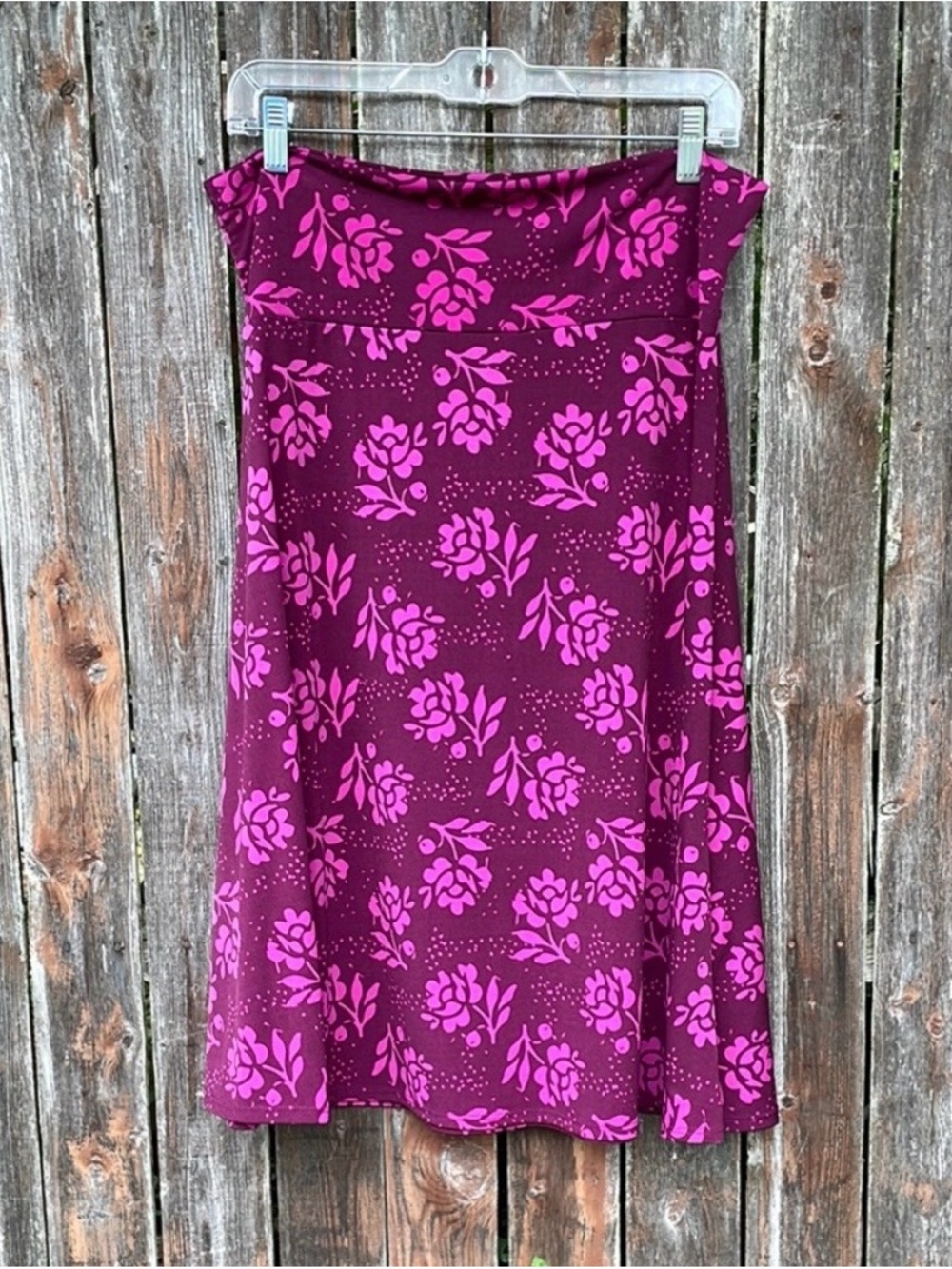 Floral LuLaRoe Azure skirt | size L